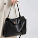 Leather Satchel Bag - Soft Casual Carry SF