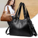 Soft Leather Handbag for Women – Luxury Designer Shoulder Tote, Large Capacity Purse - Samanta Factory