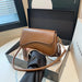 Women’s PU Saddle Bag – Stylish Hasp Closure & Interior Zipper Pocket - Samanta Factory