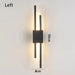 Contemporary Black & Gold LED Wall Lamp – Up & Down Light for Modern Interiors - Samanta Factory