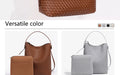 Woven Bucket Tote Bag for Women – Large Crossbody Hobo Shoulder Bag for Summer - Samanta Factory