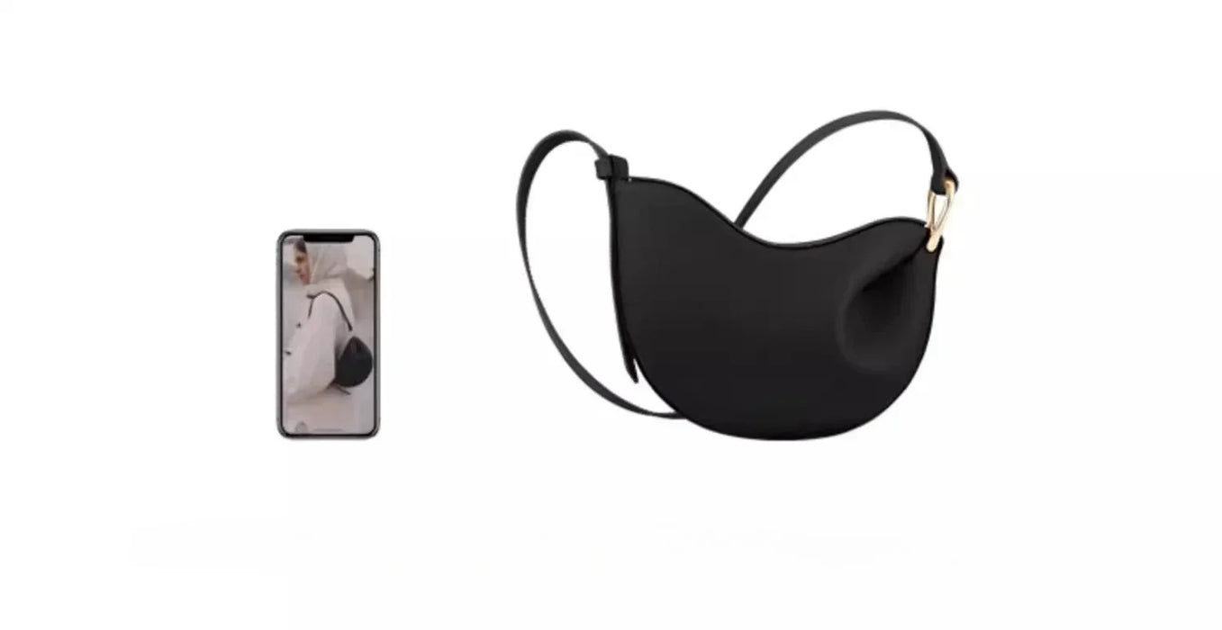 Patent Leather Rectangle Bag – Sleek Minimalist for Women