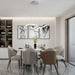Modern E27 Alloy Pendant Light – Black & Gold LED Ceiling Fixture - Samanta Factory
