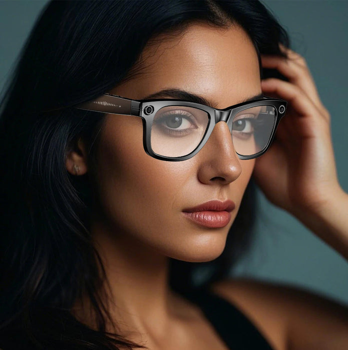 AI Smart Glasses with HD Camera & Translation – Color-Changing Bluetooth Calling Sunglasses SF
