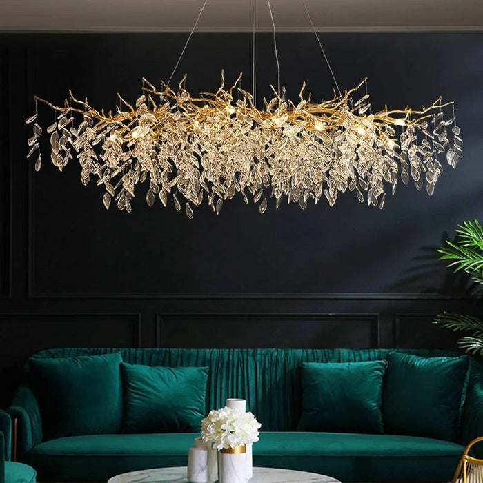 Crystal Chandelier – Modern Indoor Villa Lighting SF