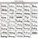 Personalized Sparkling Name Necklace with Floral Charm- Zircon Peach Blossom Pendant SF
