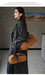 Women's Genuine Cowhide Leather Tote Bag – Large Capacity Suede Velvet Shoulder Handbag SF