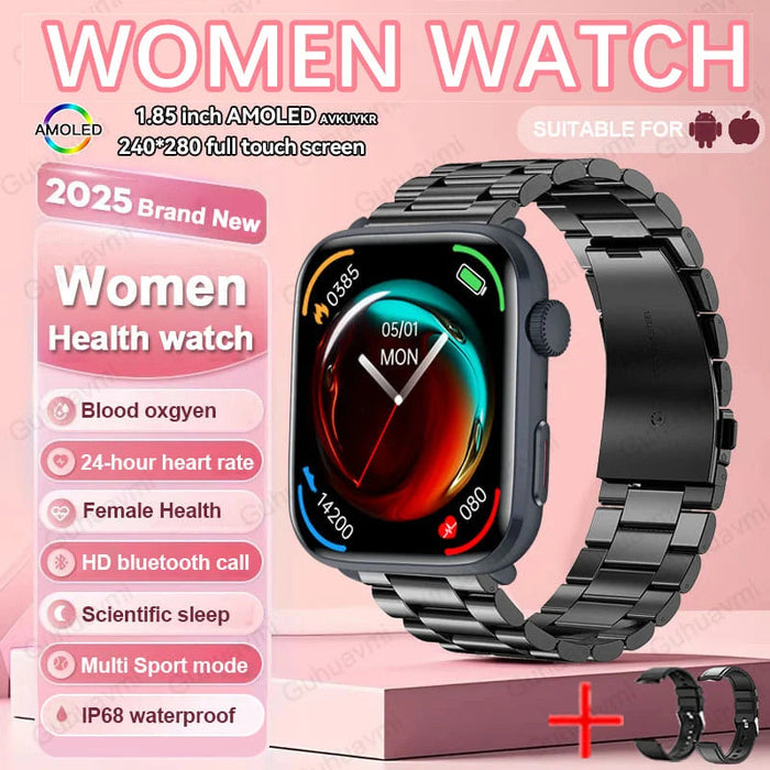 Women’s Smart Watch – AMOLED Health Tracking SF