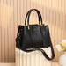 Luxury Fashion Print Handbag – Large Capacity Soft Leather Shoulder & Crossbody Bag for Women - Samanta Factory