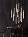 Modern Pendant Light – Luminous Acrylic with Brushed Aluminum Finish - Samanta Factory