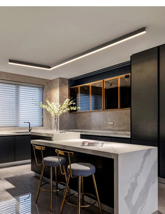 Modern LED Ceiling Light – Sleek Aluminum Design for Home Interiors - Samanta Factory