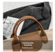 Compact Unisex Barrel-Shaped Crossbody Bag with Modern Flap Design - Samanta Factory