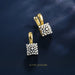 Square CZ Jewelry Set – 14K Gold Plated Copper SF