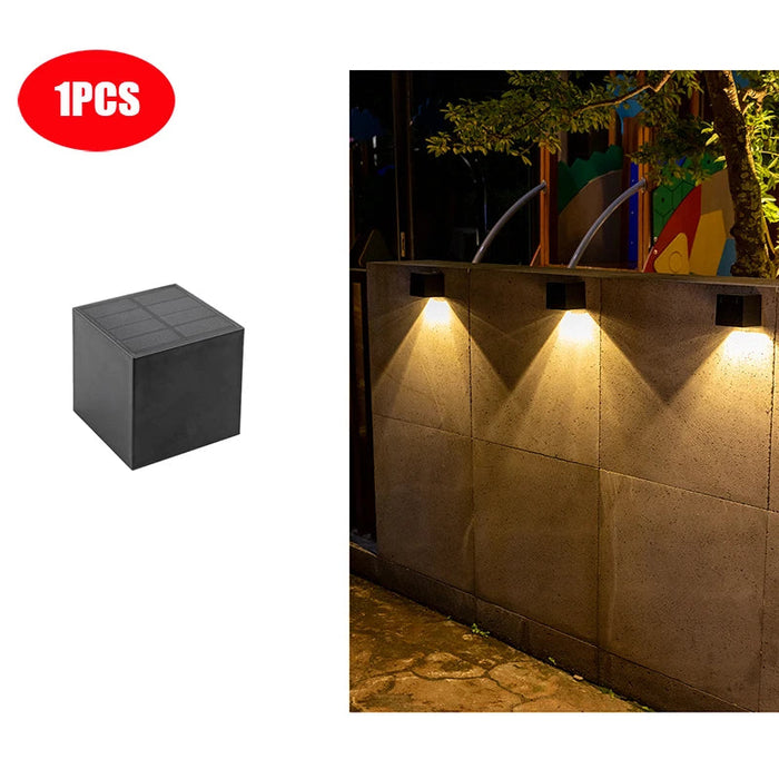 Solar Wall Washing Lamp – IP65 Waterproof LED Light SF