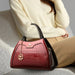 High-Quality PU Leather Handbag for Women – Animal Print Casual Tote, Versatile Fashion Bag - Samanta Factory