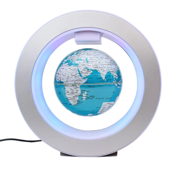 Floating Moon Globe Lamp – O-Type Magnetic Frame with LED Night Light