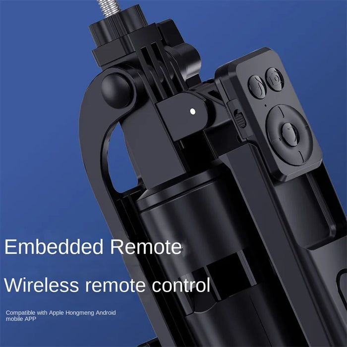 Bluetooth Selfie Stick Tripod – Lightweight 180cm Extendable with Remote for iOS & Android