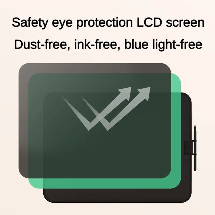 LCD Writing Tablet – Colorful Screen with One-Tap Erase & Pressure-Sensitive Drawing