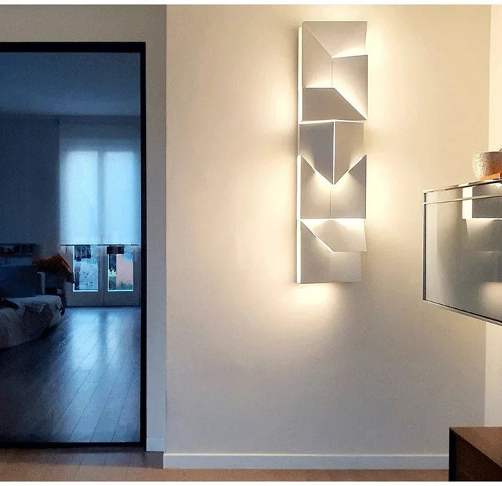 3D Art LED Wall Lamp – Dimmable Creative Sconce for Living Room, Bedroom & Hallway Samanta Factory