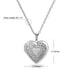 Custom Photo Locket Necklace – Personalized Heart Pendant for Men/ Women SF