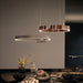 Modern C Ring Nordic Pendant Light – Dimmable LED Suspension Lamp in Black, Gold, and Rose Gold

