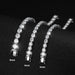 Moissanite Cuban Link Bracelet – 925 Sterling Silver with Certificate - Samanta Factory