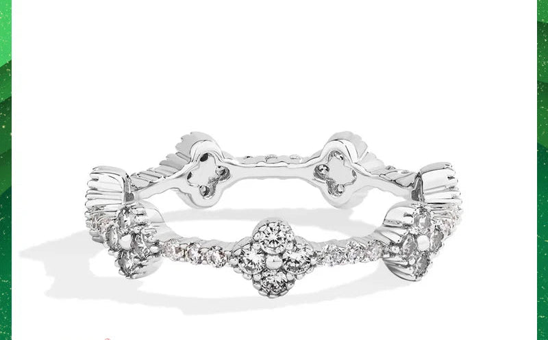 Moissanite Wedding Band – D-Colour VVS1 Round Cut in Sterling Silver