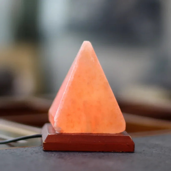 Himalayan Salt Lamp – Color-Changing LED with USB & Natural Air Purification