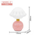 Modern LED Table Lamp – Dimmable Frosted Glass Shade - Samanta Factory