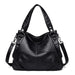 Genuine Leather Tote Bag – Vintage Unisex Handbag with Large Capacity - Samanta Factory