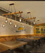 Wrought Iron Chandelier – Multi-Head Vintage Pendant Light for Restaurants & Hotels - Samanta Factory