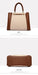 Designer Inspired PU Leather Shoulder Bag – Luxury Casual Tote for Women - Samanta Factory