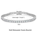 Luxury D Color Round Cut Bracelet for Men & Women - Samanta Factory