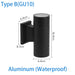 Modern LED Wall Lamp – Double Head Waterproof E27 Indoor Outdoor Lighting SF