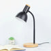 Wooden Desk Lamp – Elegant Design with E27 Socket for Soft, Eye-Friendly Lighting - Samanta Factory