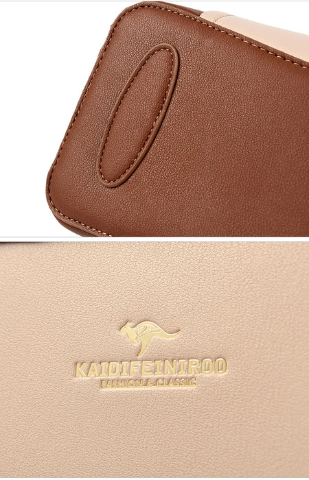 Designer Inspired PU Leather Shoulder Bag – Luxury Casual Tote for Women - Samanta Factory