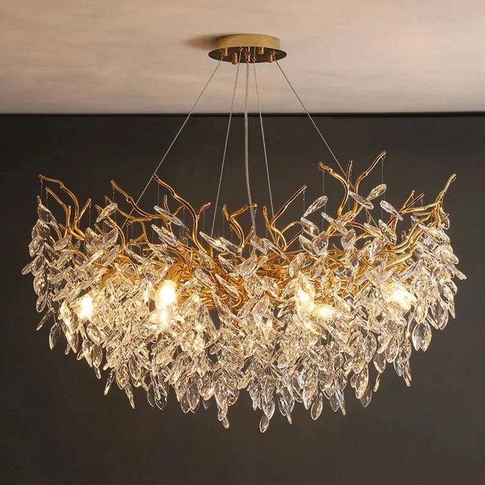 Crystal Chandelier – Modern Indoor Villa Lighting SF