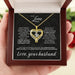 Double Layer Heart Necklace – Romantic Gift with Wooden Box SF