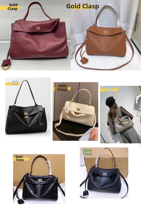 Urban Crossbody Bag - Lock Buckle Minimalist Design