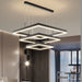 Modern LED Ring Pendant Light – Dimmable Multi-Color Ceiling Fixture for Living & Bedroom Spaces - Samanta Factory