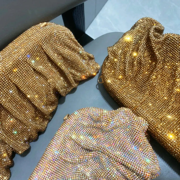 Metallic Clutch Bag – Shiny Casual for Women SF