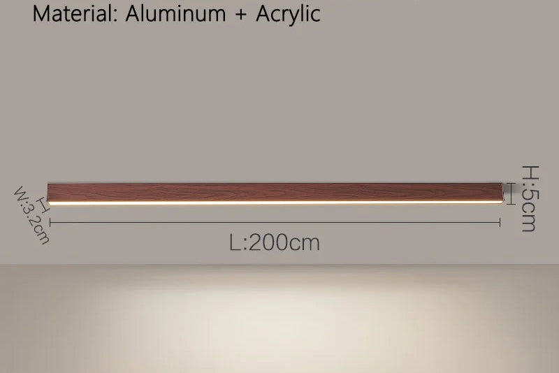 Modern LED Ceiling Light – Sleek Aluminum Design for Home Interiors - Samanta Factory