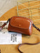 Leather Shoulder Bag – Soft Vintage Crossbody Design SF