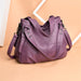 Genuine Leather Tote Bag – Vintage Unisex Handbag with Large Capacity - Samanta Factory