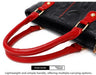 Women's Large Capacity PU Leather Tote Bag – Minimalist Urban Shoulder Bag SF