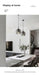 Pendant Light – Nordic Glass Design with Adjustable Height & Warm LED Illumination - Samanta Factory