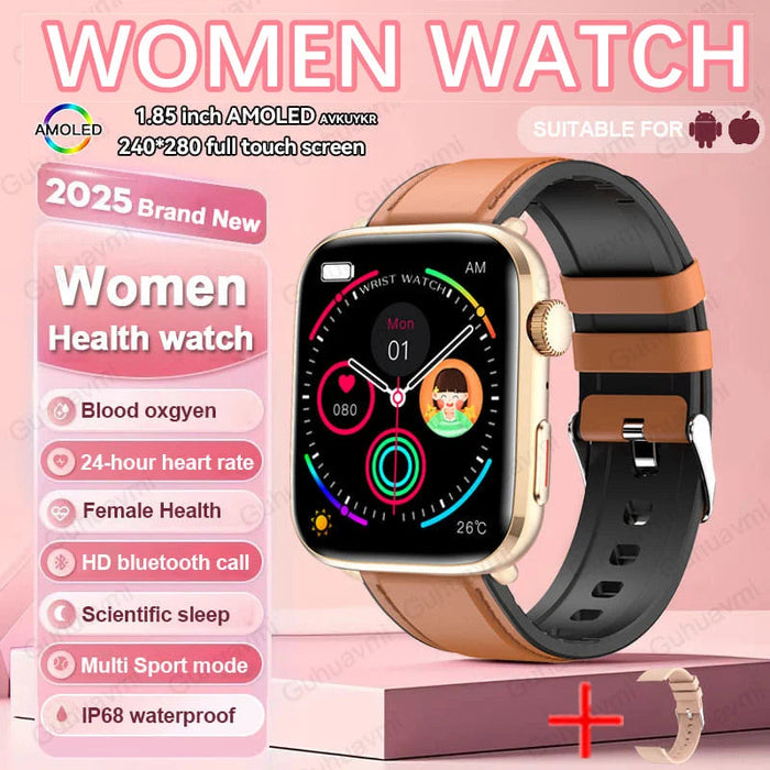 Women’s Smart Watch – AMOLED Health Tracking SF