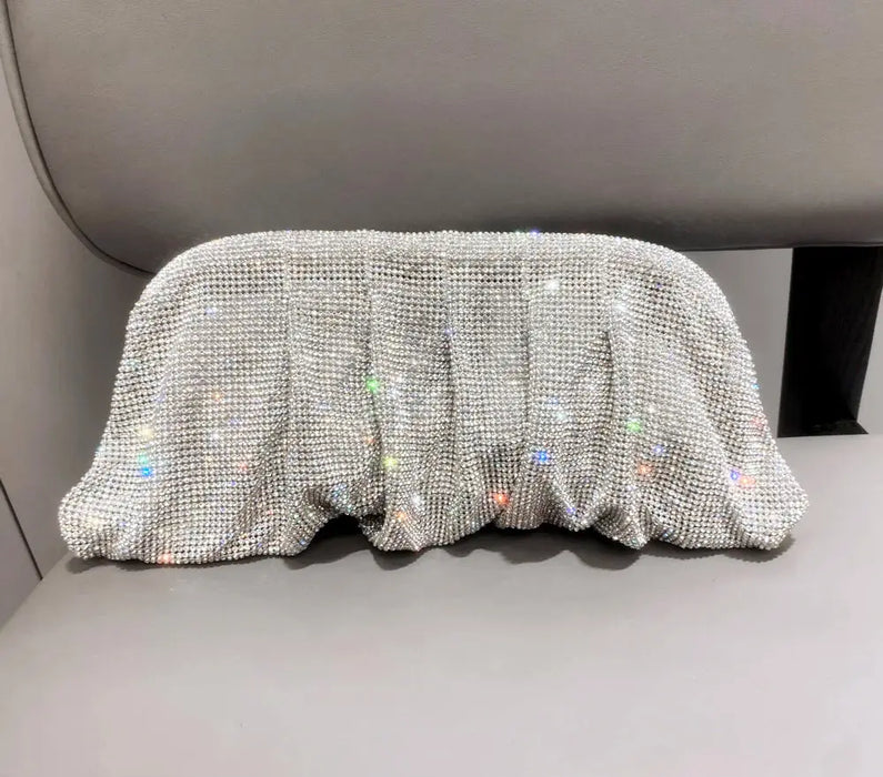 Metallic Clutch Bag – Shiny Casual for Women SF