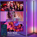Modern RGBIC Smart Floor Lamp with 16M Colors, Music Sync & Remote App Control - Samanta Factory