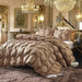 Goose Down Quilted Comforter – 100% Cotton All-Season Duvet, Breathable & Lightweight - Samanta Factory
